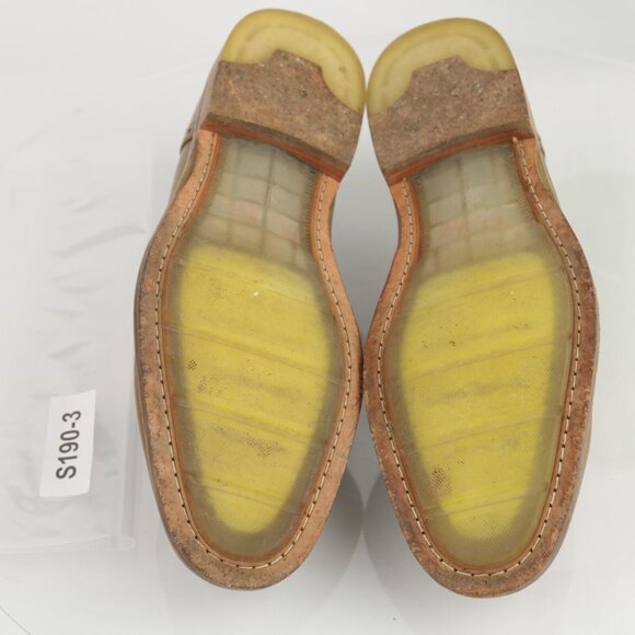 Cole Haan Mens Modern Classics Oxford Size 13 M Tan Leather Wingtip Dress Shoe - Picture 9 of 12